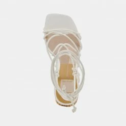 DOLCEVITA NYRA HEELS IVORY STELLA