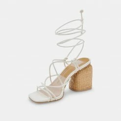 DOLCEVITA NYRA HEELS IVORY STELLA