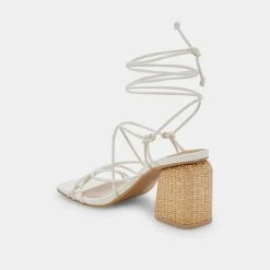 DOLCEVITA NYRA HEELS IVORY STELLA