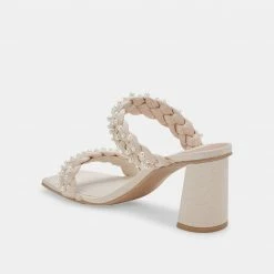 DOLCEVITA PAILY PEARLS HEELS VANILLA PEARLS