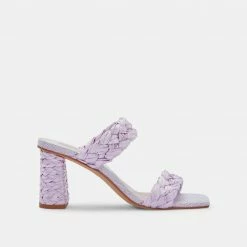 DOLCEVITA PAILY RAFFIA WIDES LILAC RAFFIA SALE