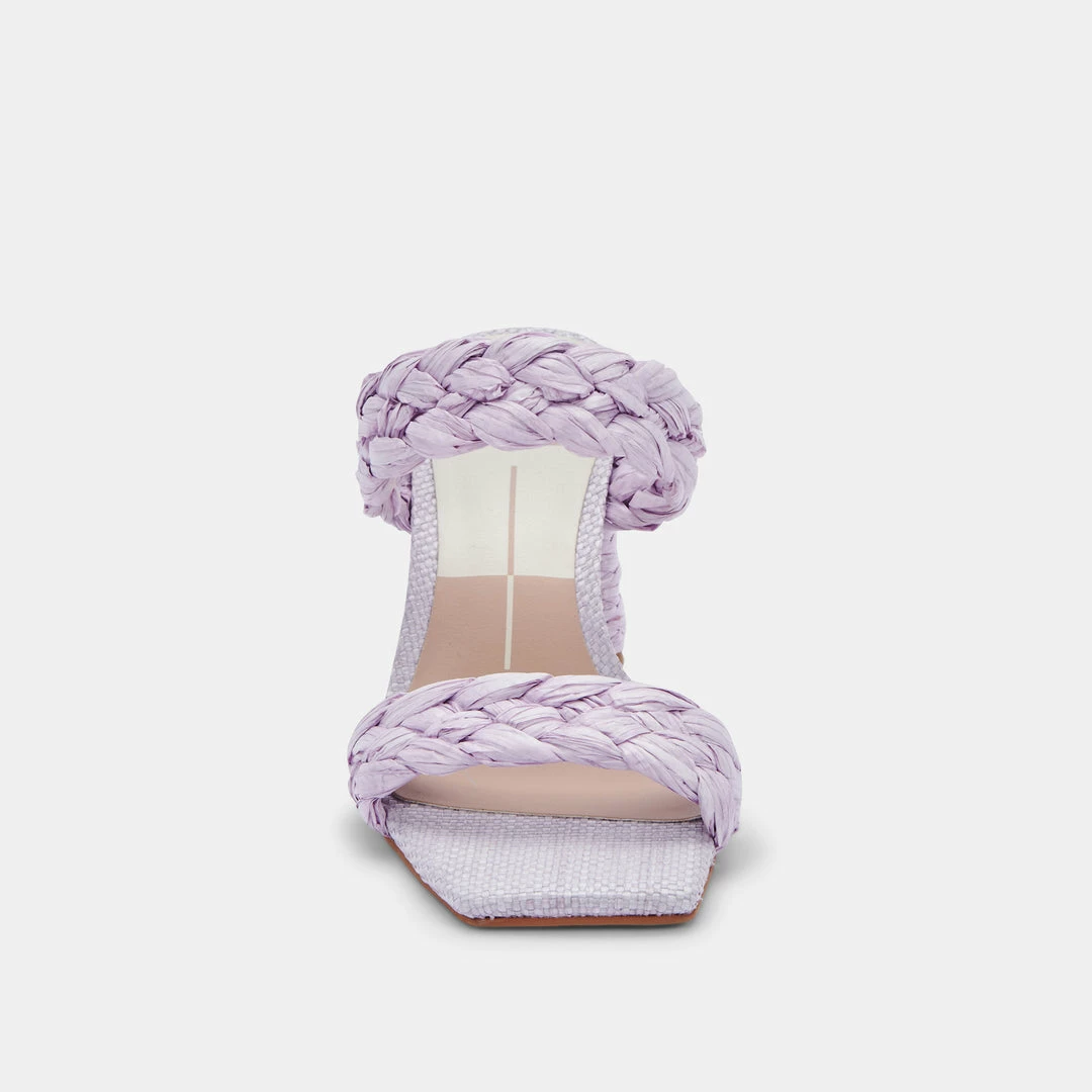 DOLCEVITA PAILY RAFFIA WIDES LILAC RAFFIA SALE