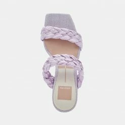 DOLCEVITA PAILY RAFFIA WIDES LILAC RAFFIA SALE