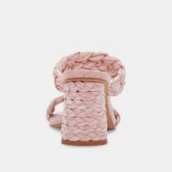 DOLCEVITA PAILY RAFFIA WIDES PINK RAFFIA SALE