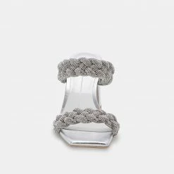 DOLCEVITA PAILY RHINESTONES CRYSTAL RHINESTONE SANDALS