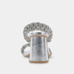 DOLCEVITA PAILY RHINESTONES CRYSTAL RHINESTONE SANDALS