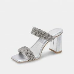 DOLCEVITA PAILY RHINESTONES CRYSTAL RHINESTONE SANDALS