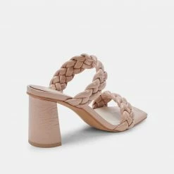 DOLCEVITA PAILY HEELS BEIGE PATENT STELLA
