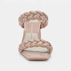 DOLCEVITA PAILY HEELS BEIGE PATENT STELLA