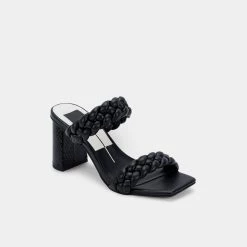 DOLCEVITA PAILY WIDE HEELS BLACK STELLA
