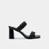 DOLCEVITA PAILY WIDE HEELS BLACK STELLA