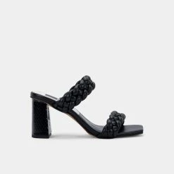 DOLCEVITA PAILY WIDE HEELS BLACK STELLA