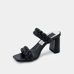 DOLCEVITA PAILY WIDE HEELS BLACK STELLA