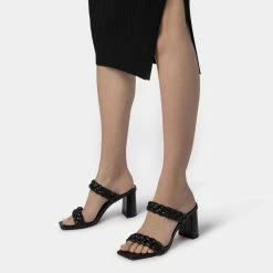 DOLCEVITA PAILY WIDE HEELS BLACK STELLA