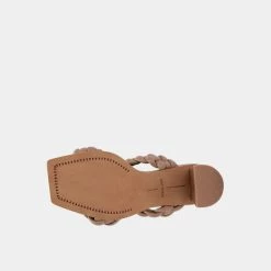 DOLCEVITA PAILY WIDE HEELS CAFE STELLA BRAIDED DETAILS