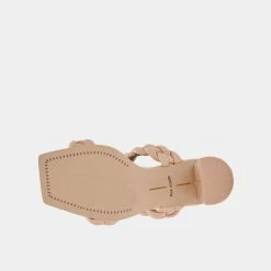 DOLCEVITA SANDALS PAILY HEELS CREAM STELLA