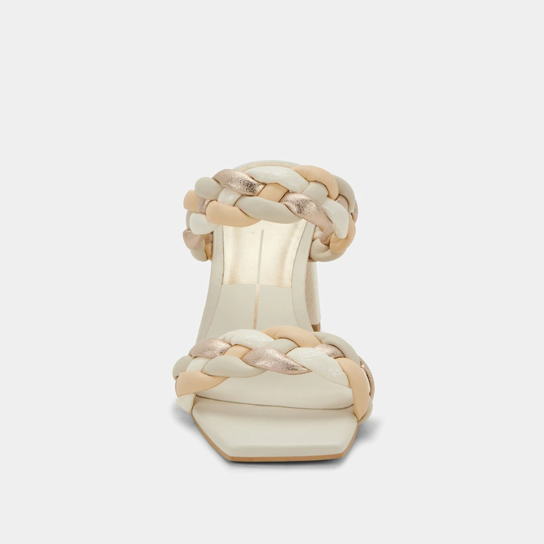 DOLCEVITA SALE PAILY WIDE HEELS IVORY MULTI STELLA