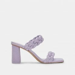 DOLCEVITA SANDALS PAILY HEELS LILAC STELLA