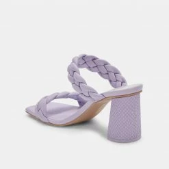 DOLCEVITA SANDALS PAILY HEELS LILAC STELLA