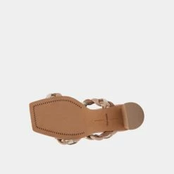DOLCEVITA PAILY HEELS NATURAL MULTI STELLA