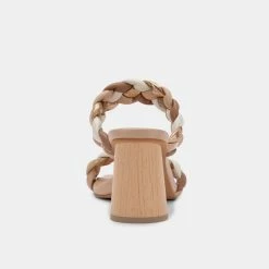 DOLCEVITA PAILY WIDE HEELS NATURAL MULTI STELLA