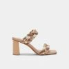 DOLCEVITA PAILY HEELS NATURAL MULTI STELLA