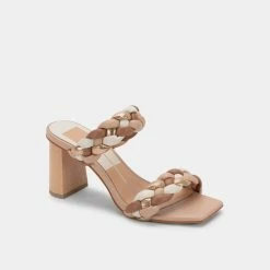 DOLCEVITA PAILY WIDE HEELS NATURAL MULTI STELLA