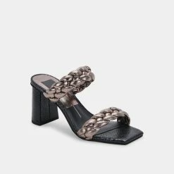 DOLCEVITA PAILY HEELS PEWTER STELLA