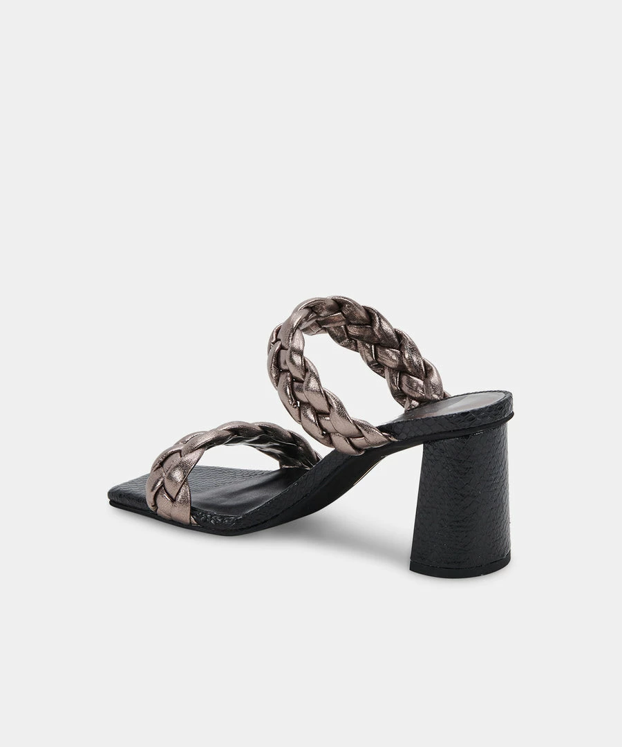 DOLCEVITA PAILY HEELS PEWTER STELLA