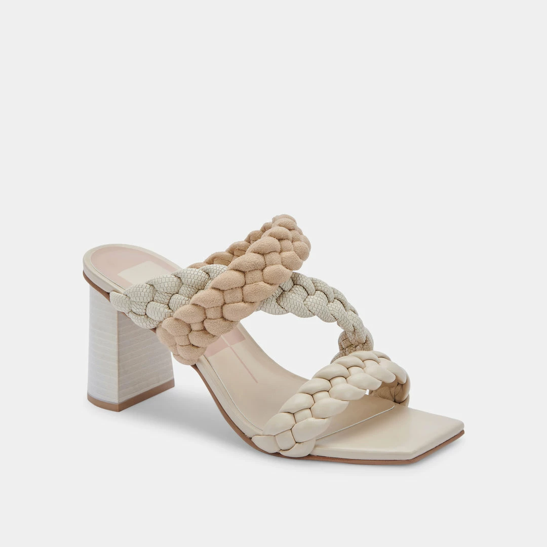 DOLCEVITA PARTHA HEELS IVORY MULTI STELLA