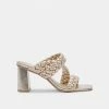 DOLCEVITA SANDALS PARTHA HEELS LIGHT GOLD STELLA