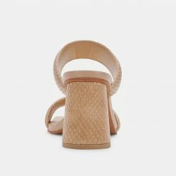 DOLCEVITA WIDE SIZING PASCOE WIDE HEELS TAUPE EMBOSSED STELLA
