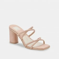 DOLCEVITA PATSI HEELS CREAM LEATHER