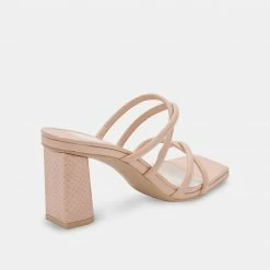 DOLCEVITA PATSI HEELS CREAM LEATHER