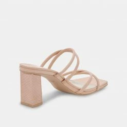 DOLCEVITA PATSI HEELS CREAM LEATHER