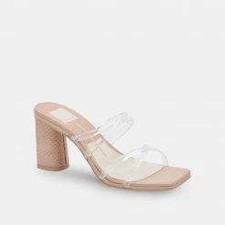 DOLCEVITA PATSI HEELS CRYSTAL VINYL