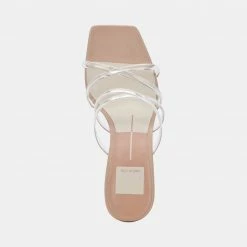 DOLCEVITA PATSI HEELS CRYSTAL VINYL