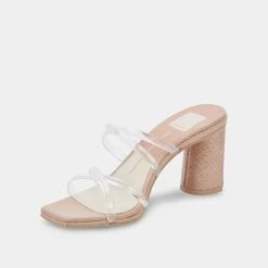 DOLCEVITA PATSI HEELS CRYSTAL VINYL