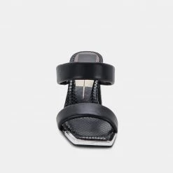 DOLCEVITA SANDALS PATWIN HEELS BLACK STELLA