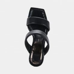 DOLCEVITA SANDALS PATWIN HEELS BLACK STELLA