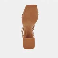 DOLCEVITA SANDALS PAXX HEELS LUGGAGE STELLA