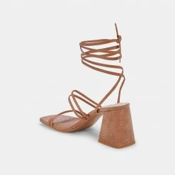 DOLCEVITA SANDALS PAXX HEELS LUGGAGE STELLA