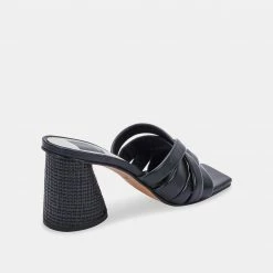 DOLCEVITA New In PAZLEE HEELS BLACK LEATHER