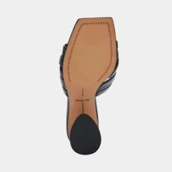 DOLCEVITA New In PAZLEE HEELS BLACK LEATHER