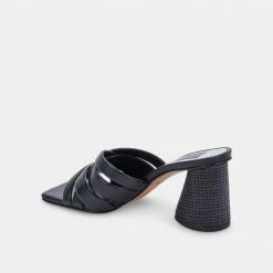 DOLCEVITA New In PAZLEE HEELS BLACK LEATHER