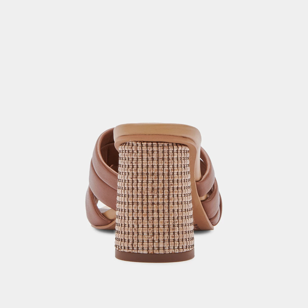 DOLCEVITA PAZLEE HEELS CEDAR LEATHER SANDALS