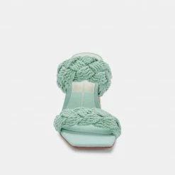 DOLCEVITA SANDALS PLAY HEELS MINT ROPE