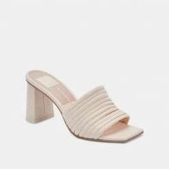 DOLCEVITA PRIANA HEELS CREAM STELLA SANDALS