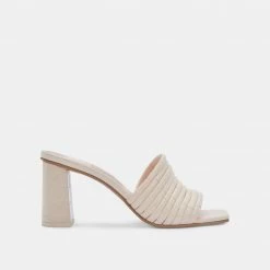 DOLCEVITA PRIANA HEELS CREAM STELLA SANDALS