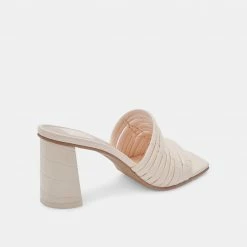 DOLCEVITA PRIANA HEELS CREAM STELLA SANDALS
